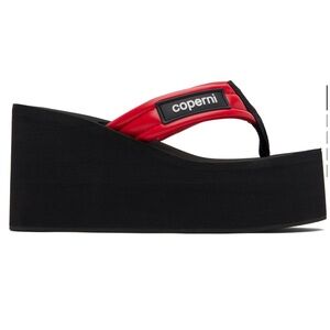 COPERNI Red Wedge Sandal